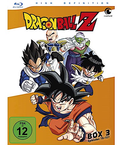 Dragonball Z TV-Serie Box 3 (Episoden 75-107) (4 Blu-rays)