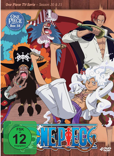 One Piece - TV-Serie - Box 38 (Episoden 1.076 - 1.100) [4 DVDs]