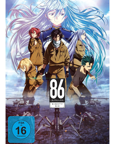 86: Eighty Six. Staffel.1, 5 DVDs