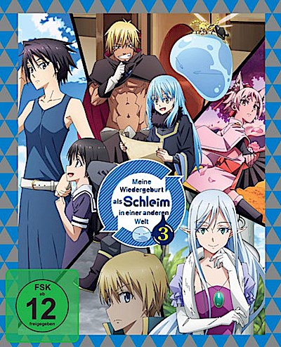 Meine Wiedergeburt als Schleim in einer anderen Welt - Staffel 3 - Vol.1 - [DVD] mit Sammelschuber