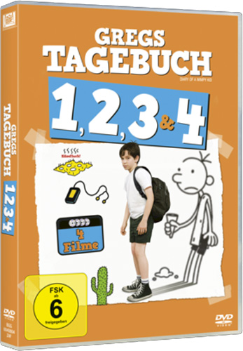 Gregs Tagebuch 1-4
