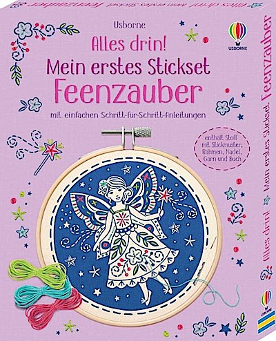 Alles drin! Mein erstes Stickset: Feenzauber