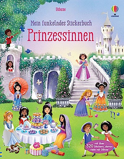 Mein funkelndes Stickerbuch: Prinzessinnen