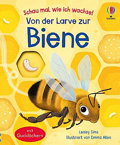 Schau mal, wie ich wachse! Von der Larve zur Biene