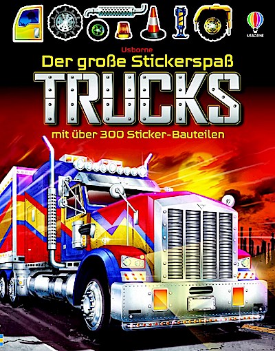 Der große Stickerspaß: Trucks