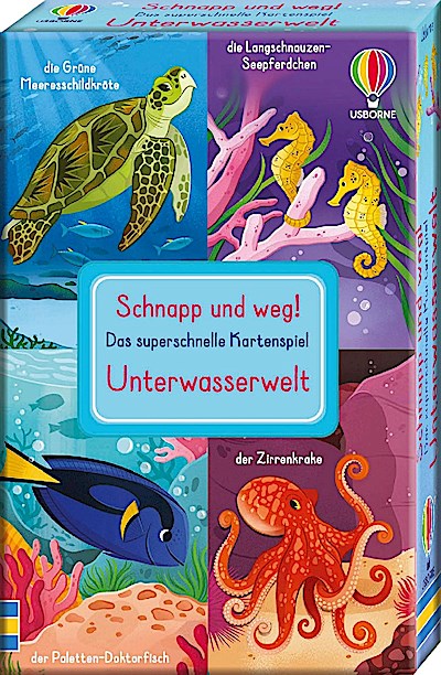 Schnapp und weg! Das superschnelle Kartenspiel: Unterwasserwelt