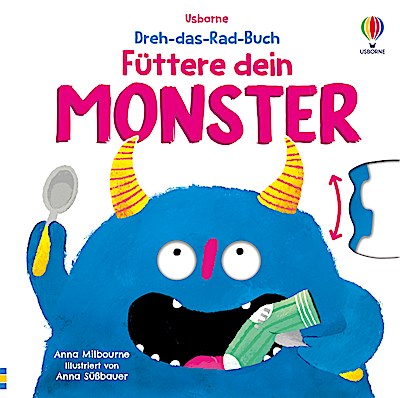 Dreh-das-Rad-Buch: Füttere dein Monster