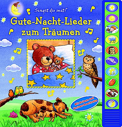 Gute-Nacht-Lieder zum Träumen, m. Soundeffekten