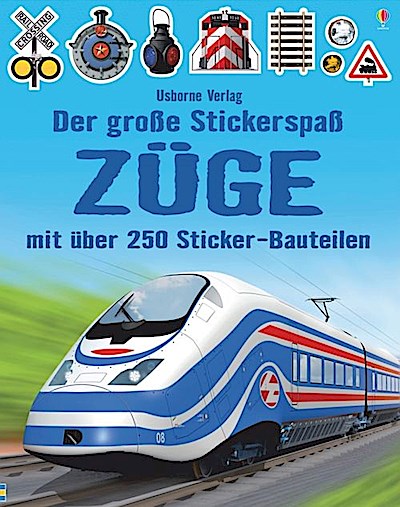 Der große Stickerspaß: Züge