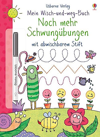 Mein Wisch-und-weg-Buch: Noch mehr Schwungübungen