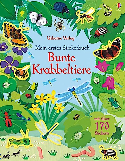 Mein erstes Stickerbuch: Bunte Krabbeltiere