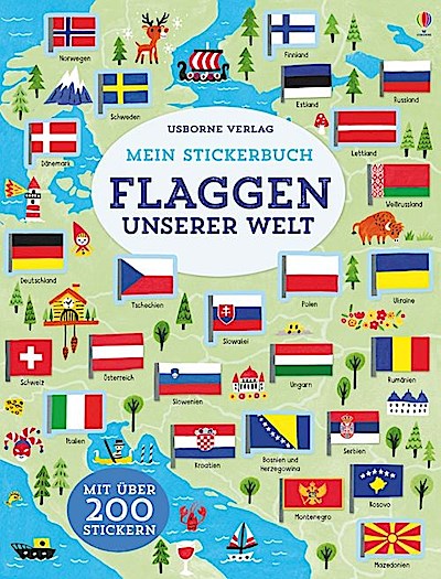 Mein Stickerbuch: Flaggen unserer Welt