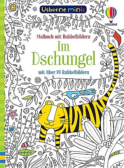 Usborne Minis - Malbuch: Im Dschungel