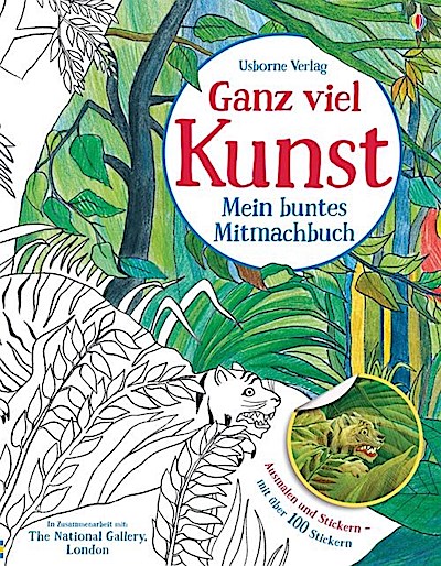 Ganz viel Kunst - Mein buntes Mitmachbuch