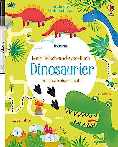 Mein Wisch-und-weg-Buch: Dinosaurier