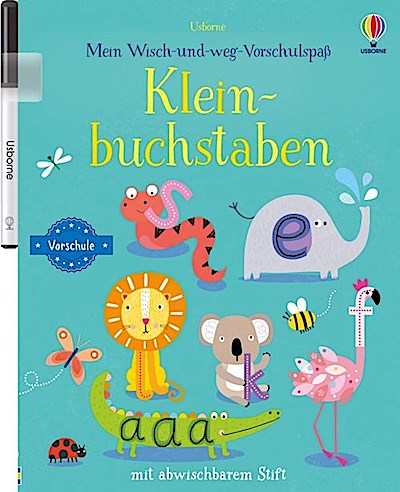 Mein Wisch-und-weg-Vorschulspaß: Kleinbuchstaben