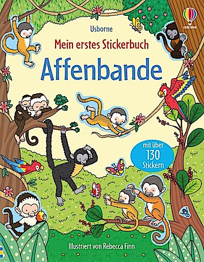 Mein erstes Stickerbuch: Affenbande