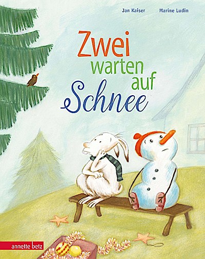 Zwei warten auf Schnee