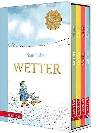 Wetter - Vier Bilderbücher in einem hochwertigen Schuber