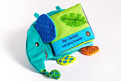 Mein Kuschel-Knisterbuch - Der Elefant und seine Freunde