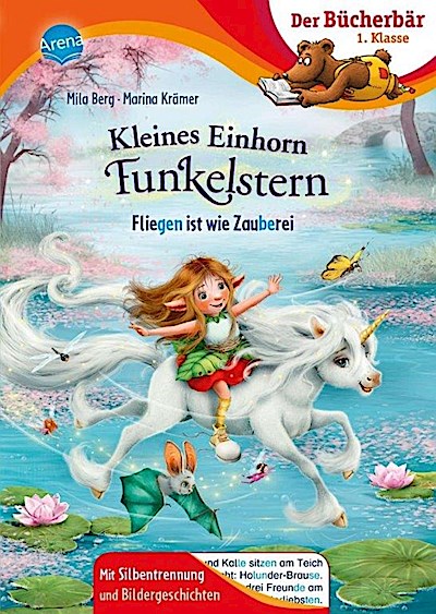 Kleines Einhorn Funkelstern. Fliegen ist wie Zauberei