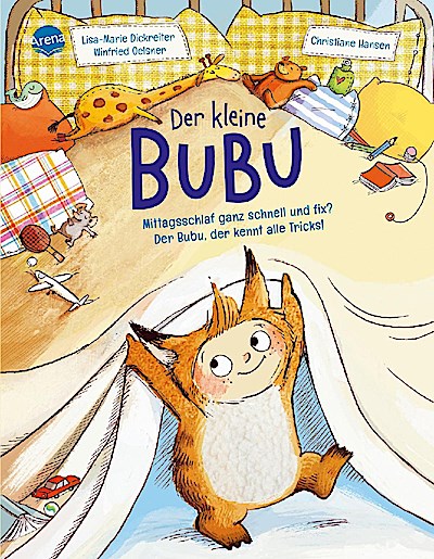 Der kleine Bubu. Mittagsschlaf ganz schnell und fix? Der Bubu, der kennt alle Tricks!