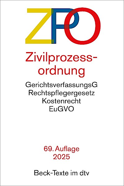 Zivilprozessordnung. ZPO