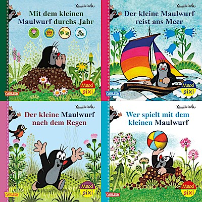 Maxi-Pixi-4er-Set 99: Neues vom Maulwurf (4x1 Exemplar)