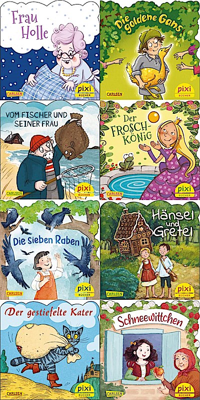 Pixi-8er-Set 293: Pixis liebste Märchen (8x1 Exemplar)