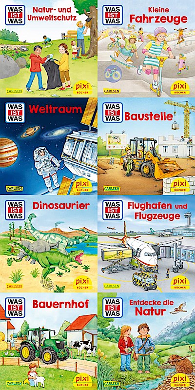 Pixi-8er-Set 296: Pixi zeigt dir WAS IST WAS (8x1 Exemplar)