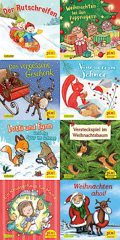 Pixi-Weihnachts-8er-Set 39: Pixis Weihnachtsgeschenke (8x1 Exemplar)