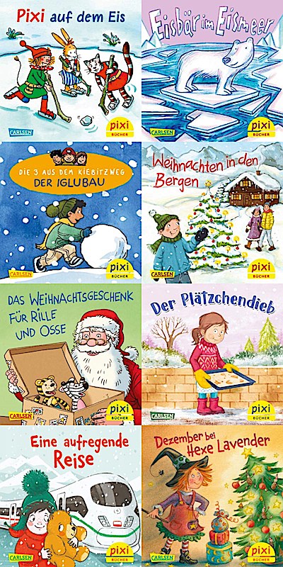 Pixi-Weihnachts-8er-Set 40: Pixi unterm Weihnachtsbaum (8x1 Exemplar)