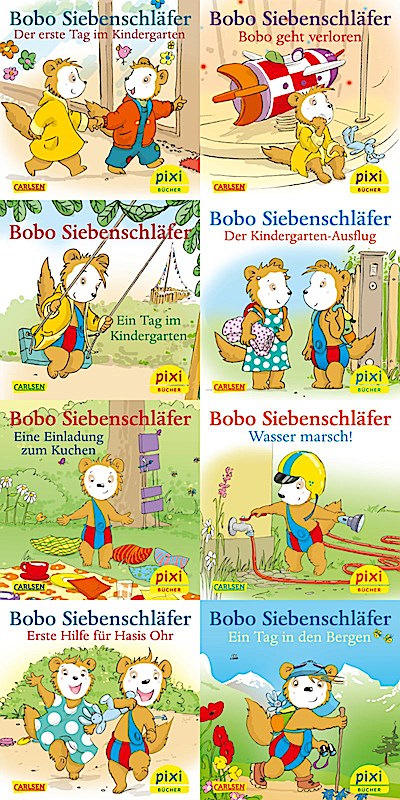 Pixi-8er-Set 282: Neues von Bobo Siebenschläfer (8x1 Exemplar)
