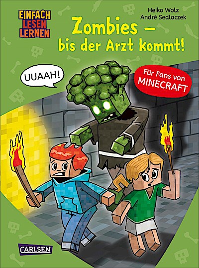 Lesenlernen mit Spaß - Minecraft 1: Zombies - bis der Arzt kommt!