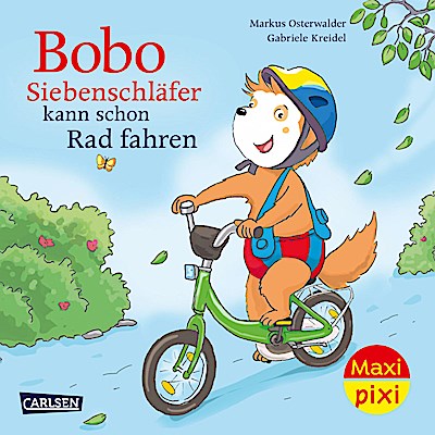 Maxi Pixi 486: VE 5: Bobo Siebenschläfer kann schon Rad fahren (5 Exemplare)