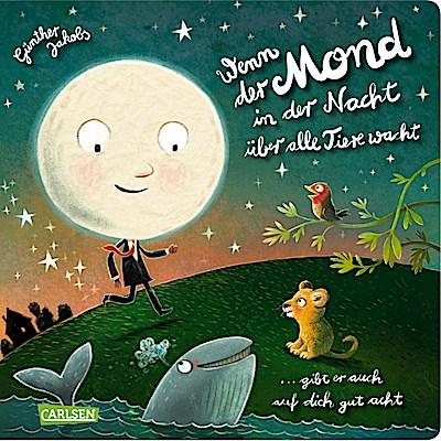 Wenn der Mond in der Nacht über alle Tiere wacht ... gibt er auch auf dich gut acht