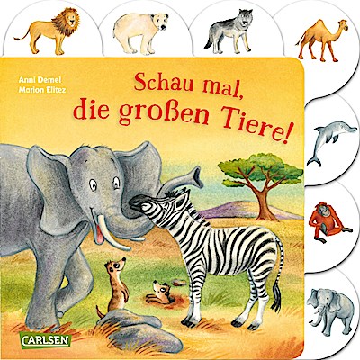 Schau mal, die großen Tiere!