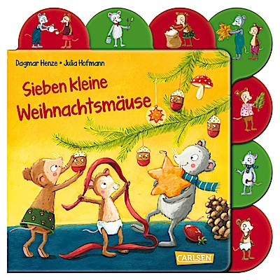 Sieben kleine Weihnachtsmäuse