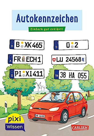 Pixi Wissen 102: VE5 Autokennzeichen