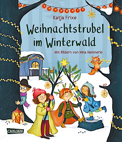 Weihnachtstrubel im Winterwald