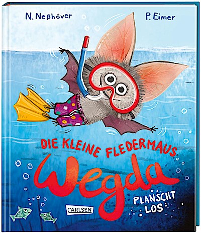 Die kleine Fledermaus Wegda: Wegda planscht los