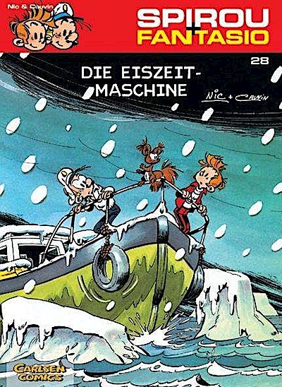 Spirou und Fantasio 28. Die Eiszeit-Maschine