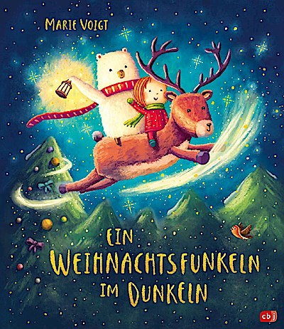 Ein Weihnachtsfunkeln im Dunkeln
