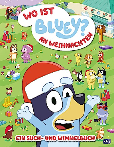 BLUEY - Wo ist BLUEY? an Weihnachten - Ein Such- und Wimmelbuch