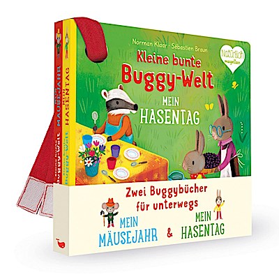 Kleine bunte Buggy-Welt - Mein Hasentag & Mein Mäusejahr