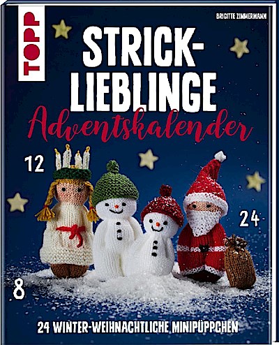 Strick-Lieblinge Adventskalender. Adventskalenderbuch