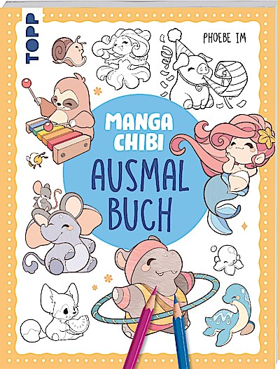 Manga Chibi Ausmalbuch