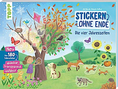 Stickern ohne Ende - Die vier Jahreszeiten