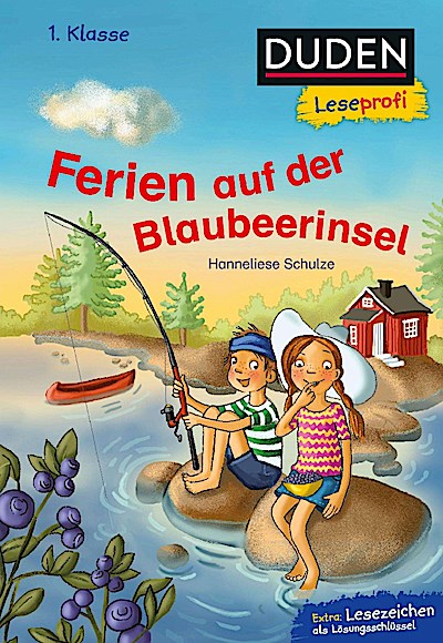 Duden Leseprofi - Ferien auf der Blaubeerinsel, 1. Klasse