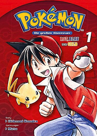 Pokémon - Die großen Abenteuer: Rot, Blau und Gelb 01